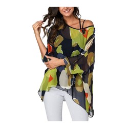 Tunics Blouses for Women Batwing Boho Summer Shirt Tops