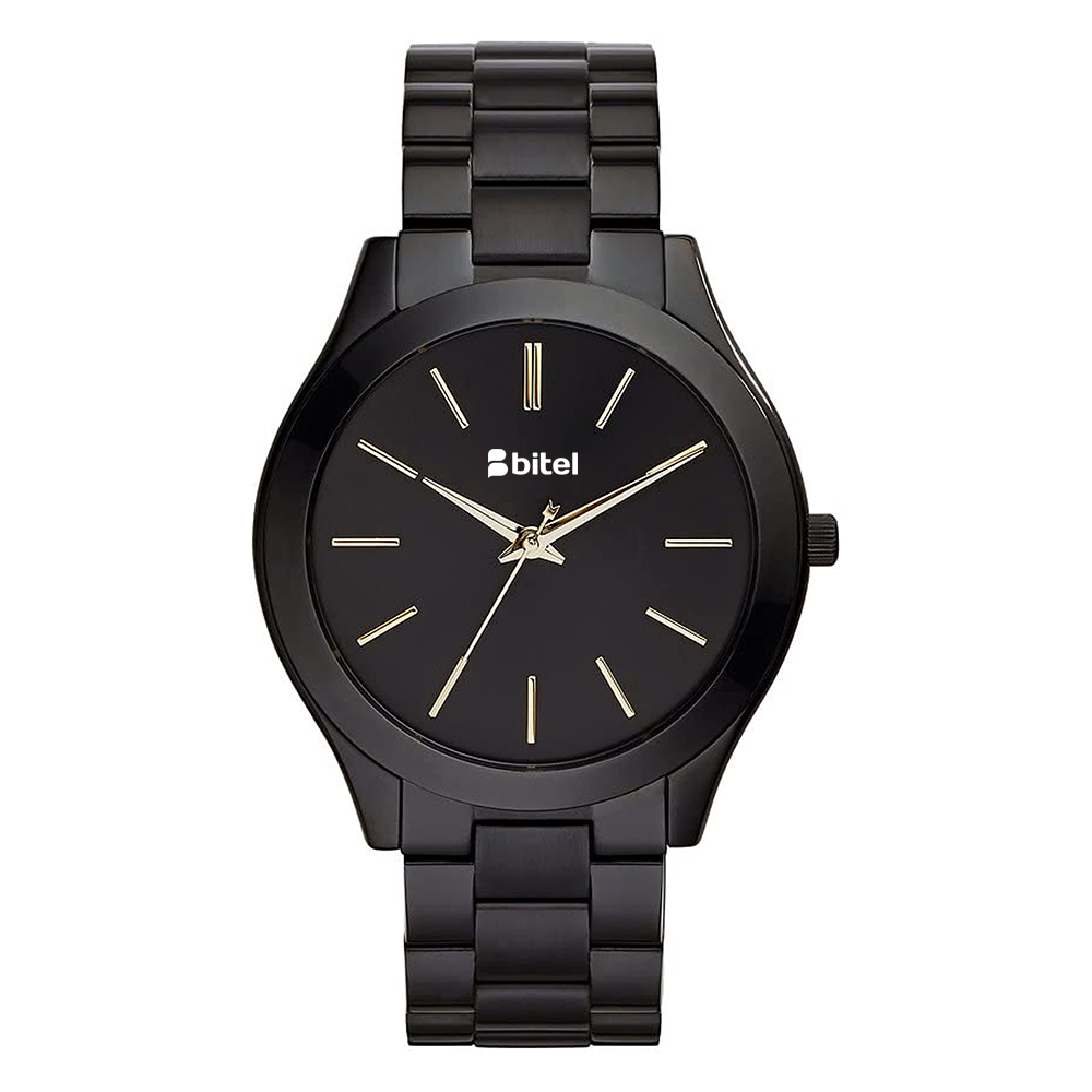 Women's Slim Runway Three-Hand Stainless Steel Quartz Watch