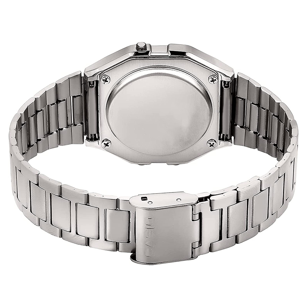 Men's A158WA-1DF Stainless Steel Digital Watch