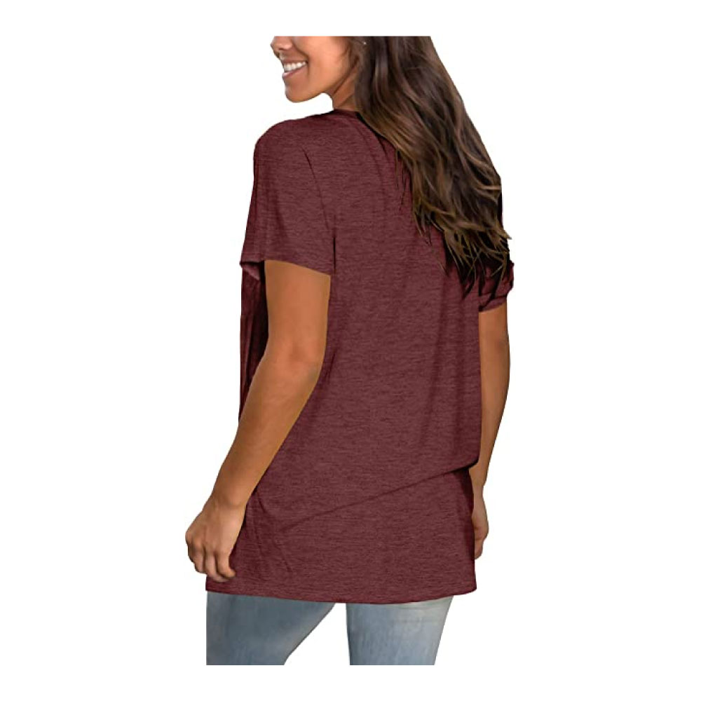 Womens Loose Fit Tshirts Short Sleeve Summer Tops Casual Workout Yoga Tunic T Shirts Tops