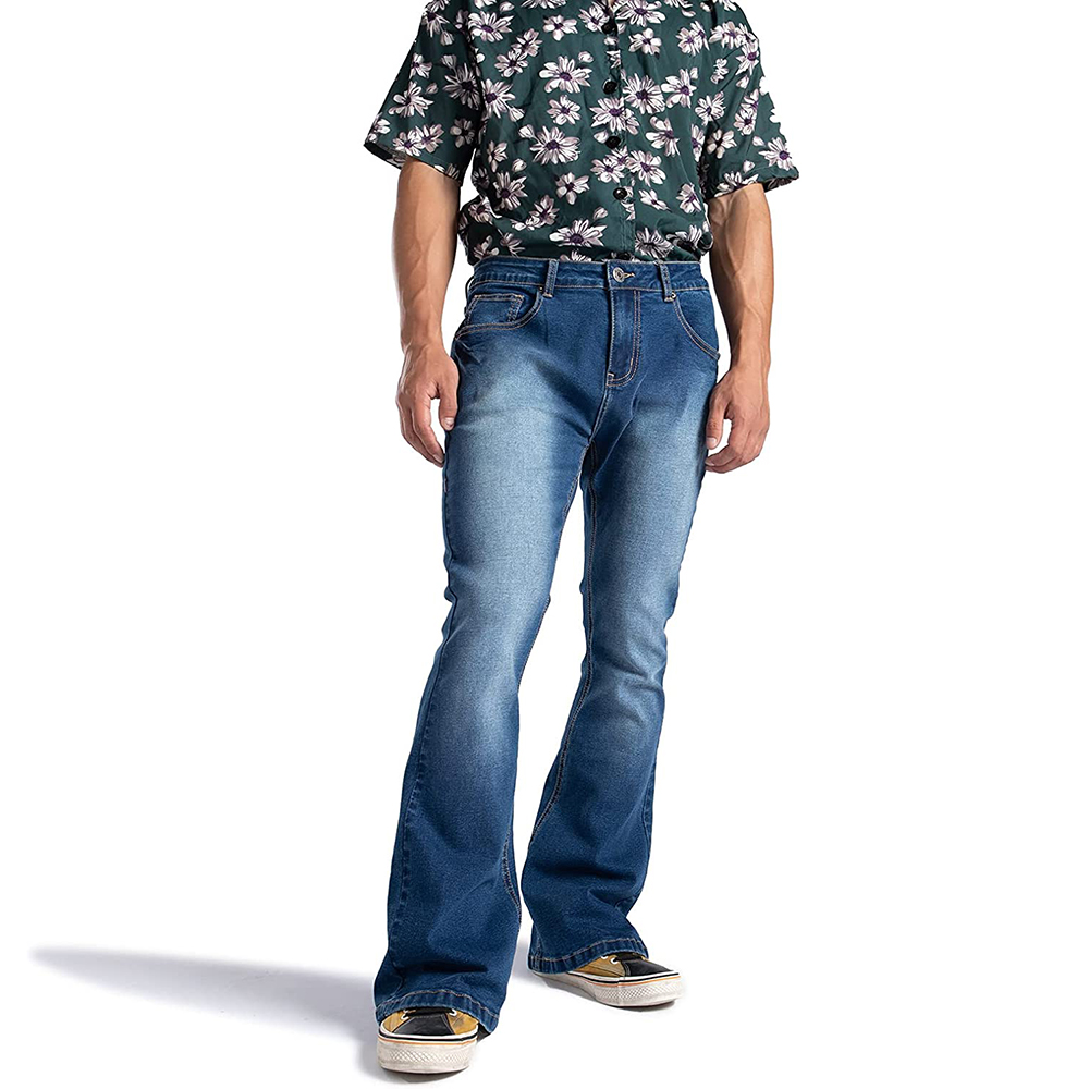 Retro Vintage Leg Denim Jeans