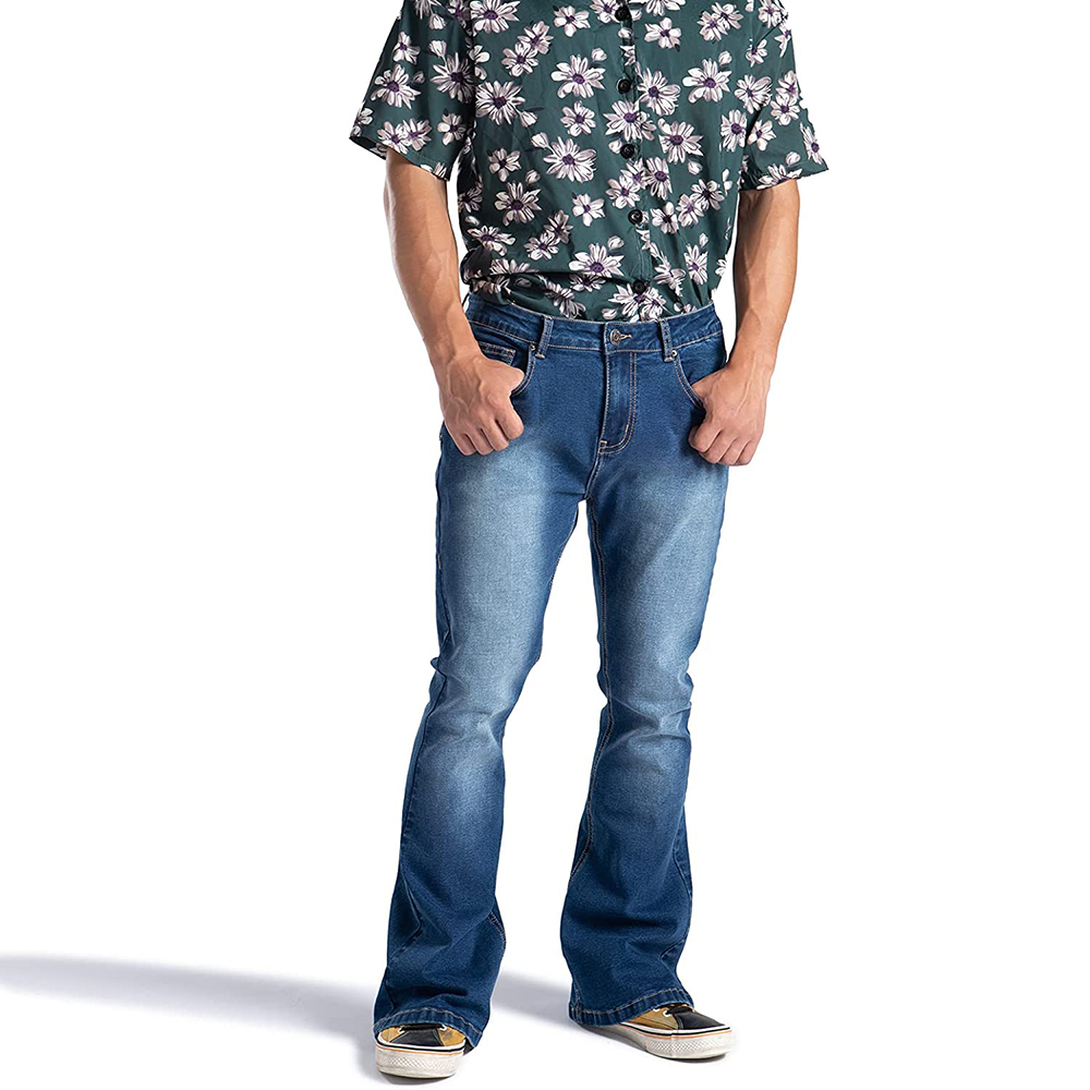 Retro Vintage Leg Denim Jeans