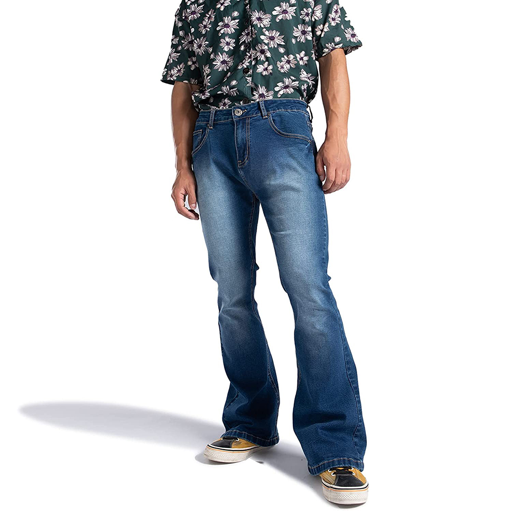 Retro Vintage Leg Denim Jeans