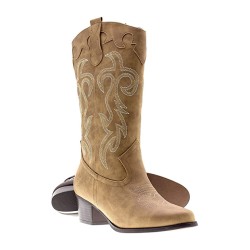 Women's Classic Pointed Toe Embroidered Western Rodeo Cowboy Boots