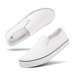 Women's Slip on Shoes Low Top Canvas Sneakers Non Slip Fashion Casual Shoes