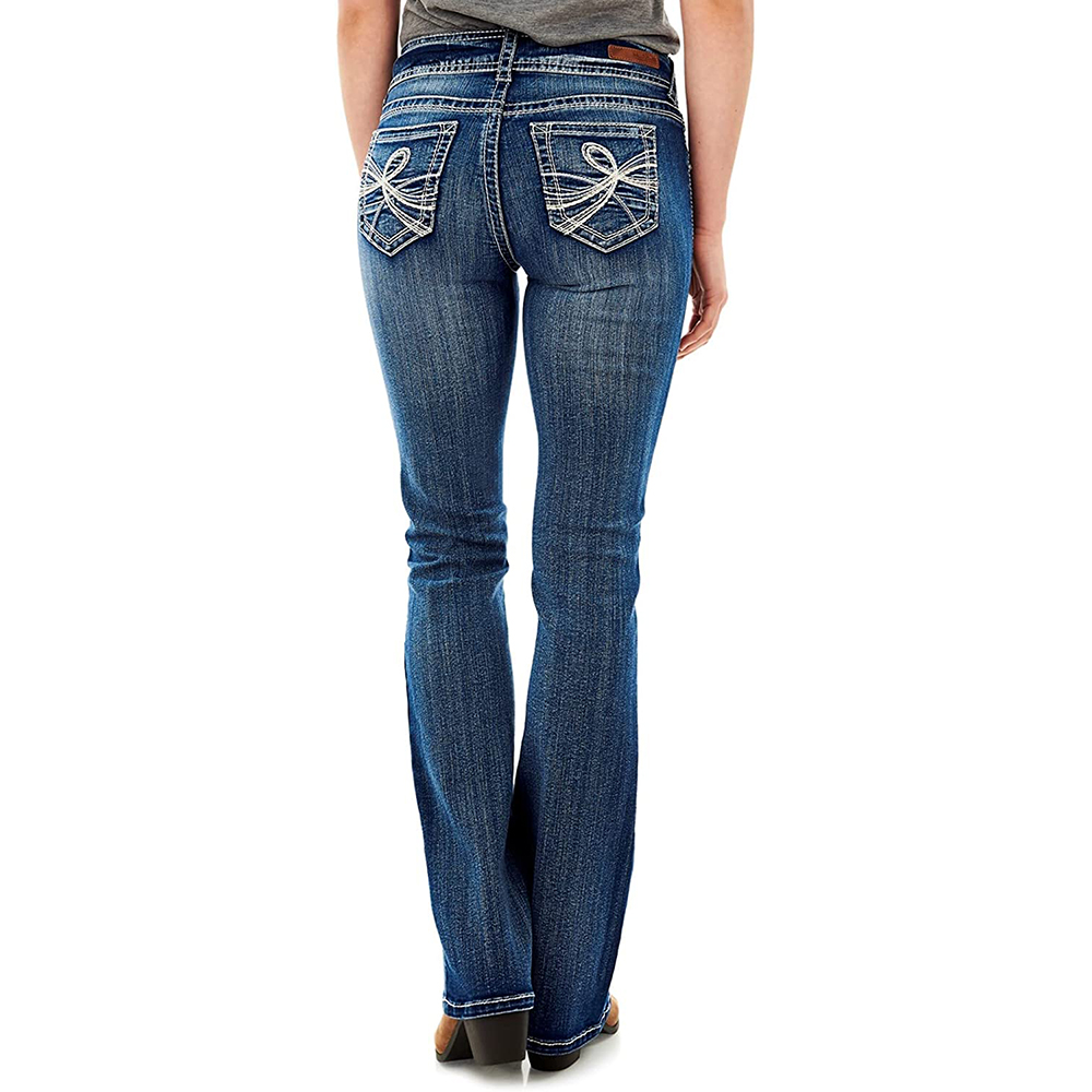 Women's Instastretch Bling Luscious Curvy Bootcut Jeans