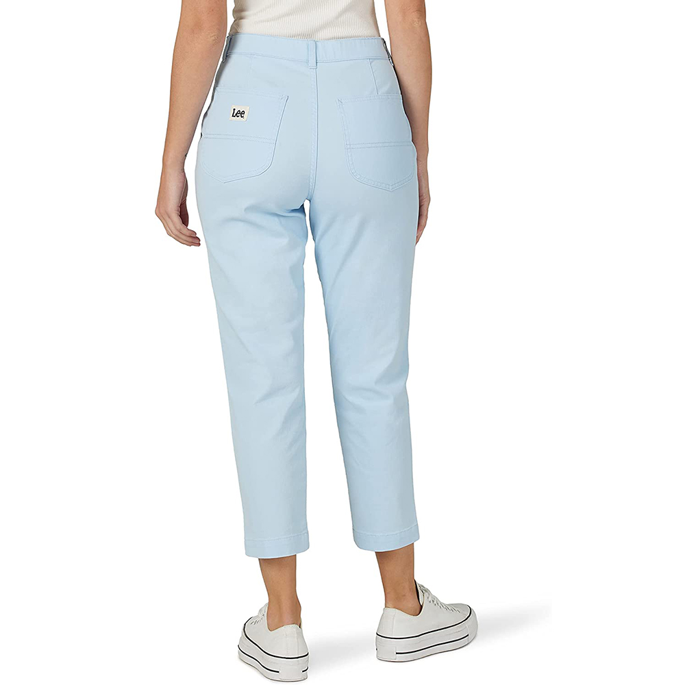 Women's Ultra Lux High-Rise Seamed Crop Pant