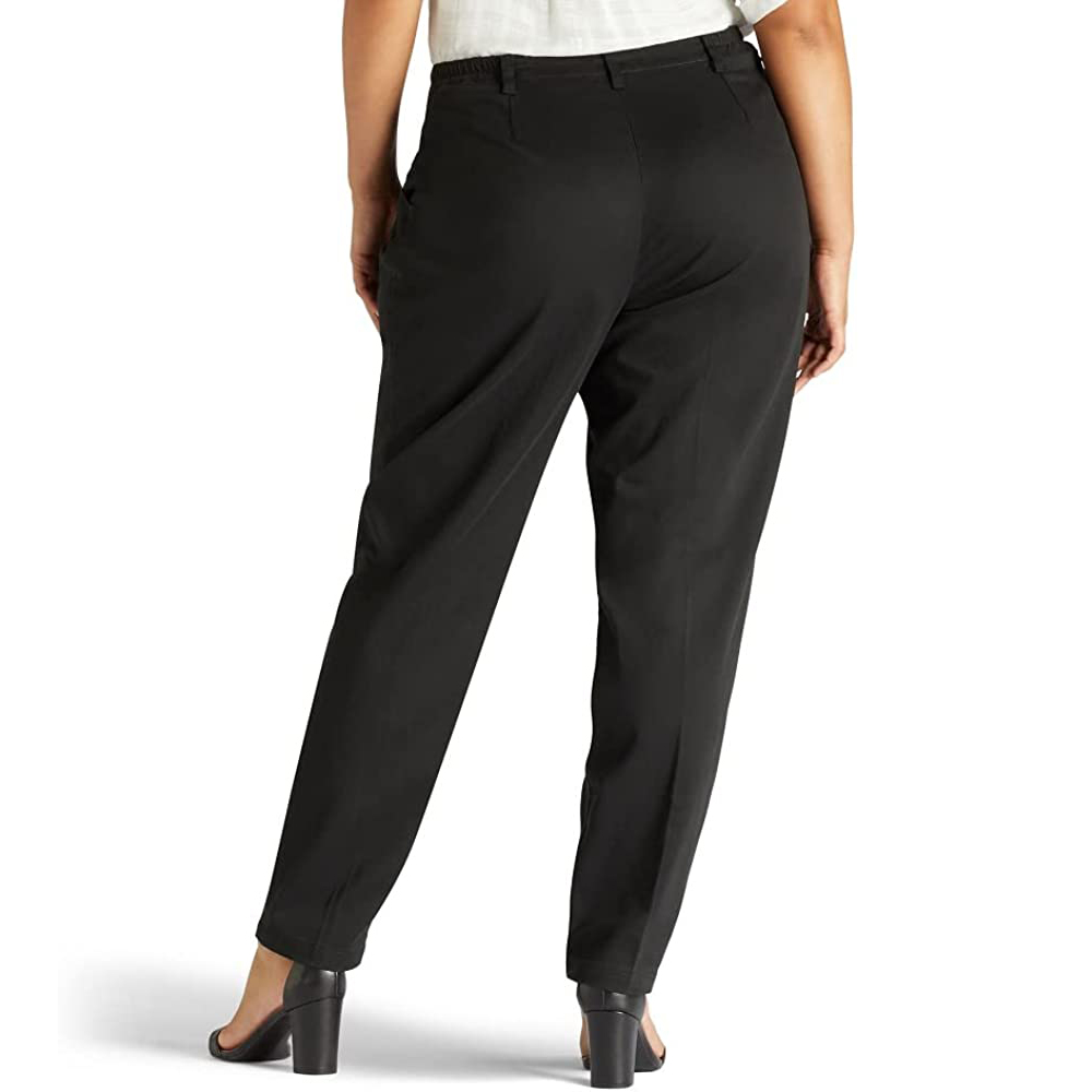 Women's Plus-Size Relaxed Fit Side Elastic Pant
