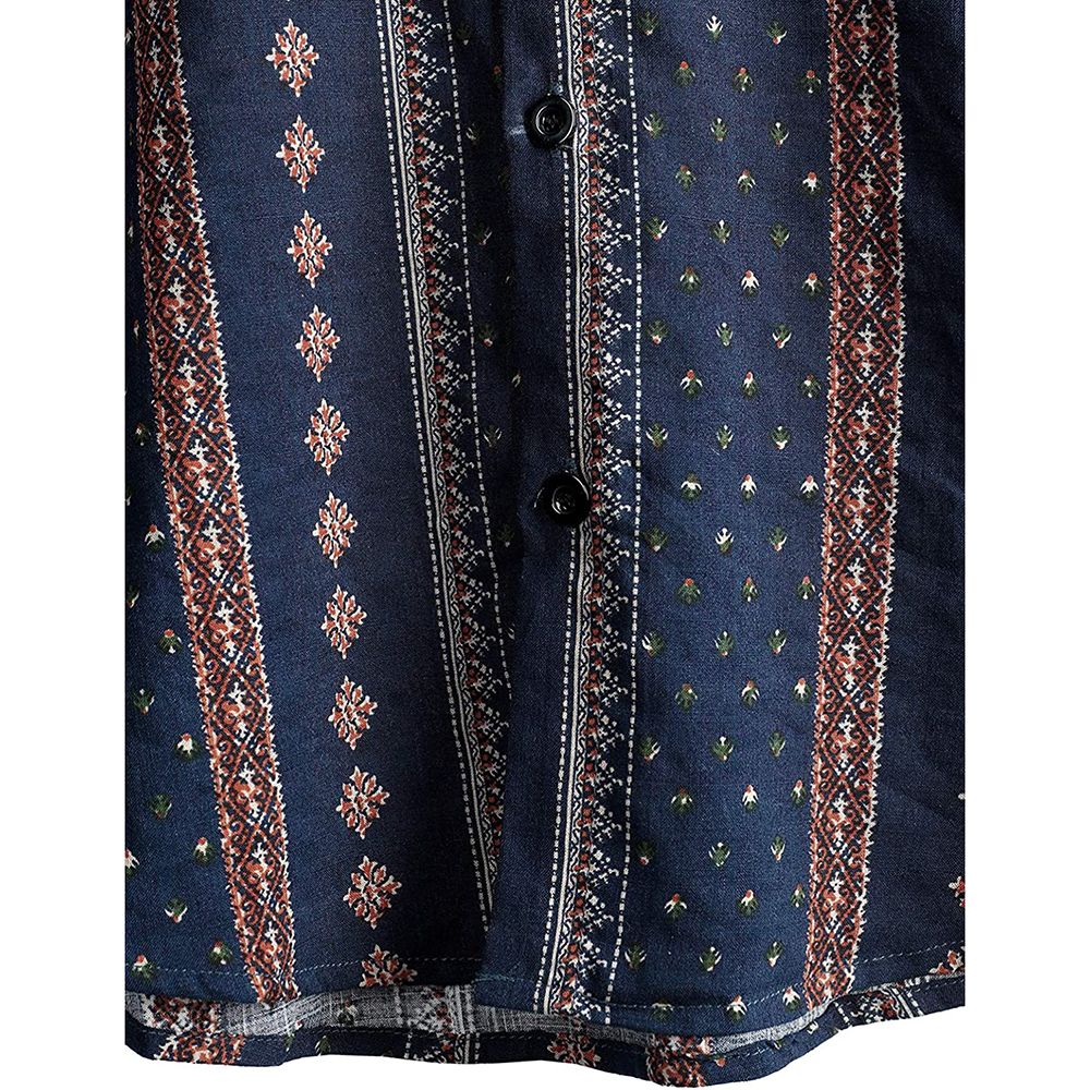 Mens Floral Hawaiian Shirts Short Sleeve Button Down Beach Shirts