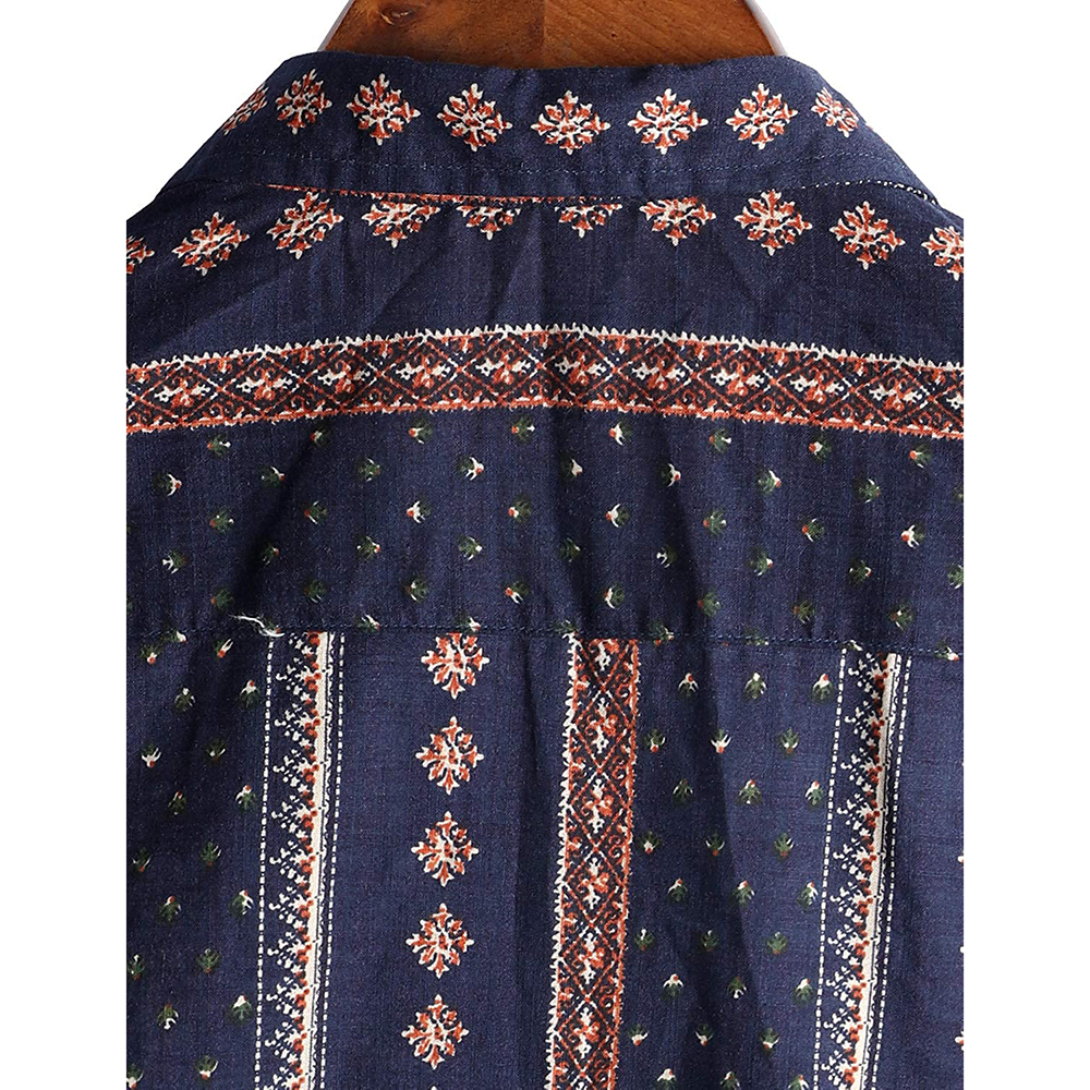 Mens Floral Hawaiian Shirts Short Sleeve Button Down Beach Shirts