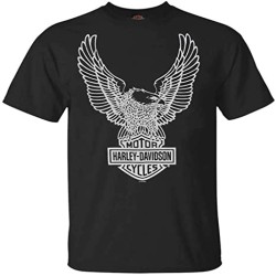 Men's T-Shirt Eagle Graphic Short Sleeve