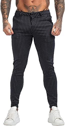Mens Casual Pants with Pockets Chinos Pants Men Slim Fit