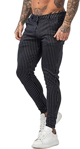 Mens Casual Pants with Pockets Chinos Pants Men Slim Fit