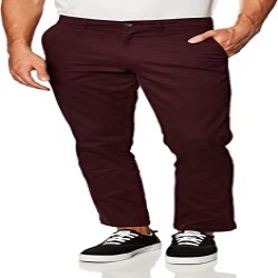 Men's Relaxed-Fit Casual Stretch Khaki Pant