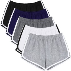 Women's Cotton Yoga Dance Short Pants Sport Shorts Summer Athletic Cycling Hiking Sports Shorts