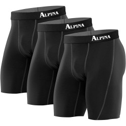 Runhit Compression Shorts Men Underwear Spandex Running Shorts Workout Athletic