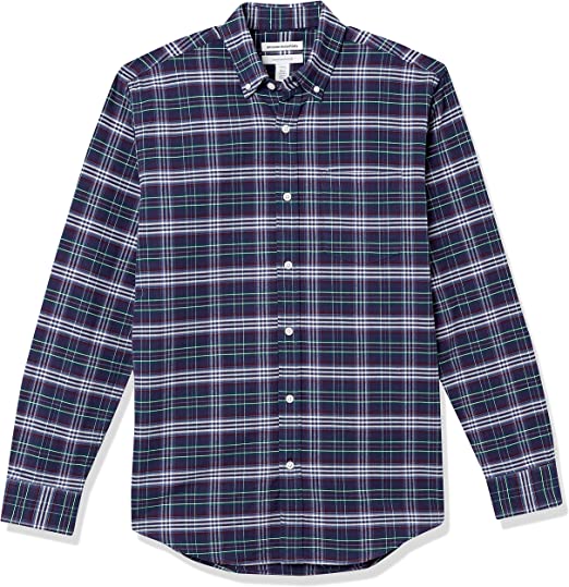 Men's Regular-Fit Long-Sleeve Pocket Oxford Shirt