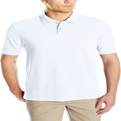 Men's Standard Regular-fit Cotton Pique Polo Shirt