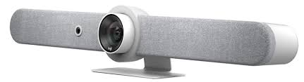 Logitech Rally Bar 4K UHD All-in-One Video Conference Camera, White