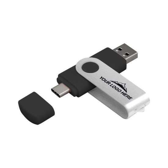 Custom OTG USB-C Flash - 2GB To 256GB