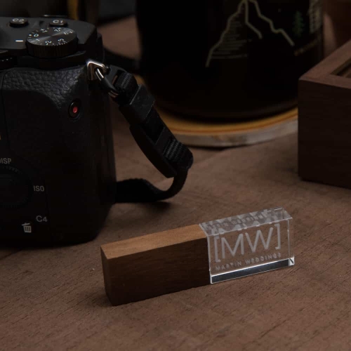 Crystal USB Flash Drive - 2GB To 256GB