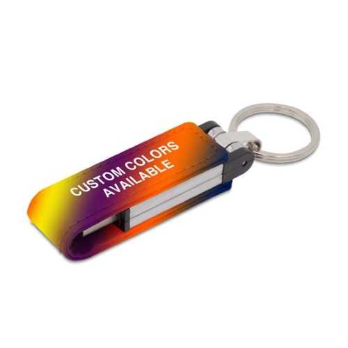 Capless Leather USB Flash Drive - 2GB To 256GB