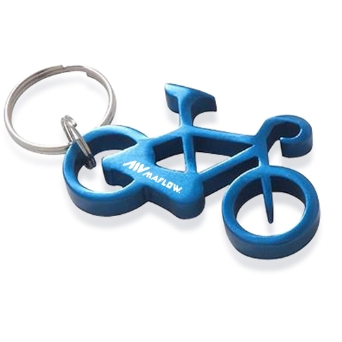 Bicycle Keyring With Bottle Opener