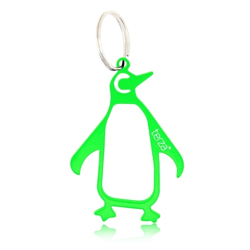 Penguin Shaped Opener with Keychain