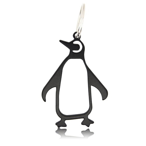 Penguin Shaped Opener with Keychain