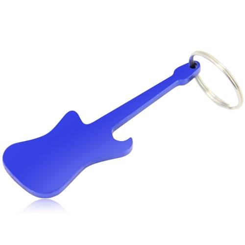 Electric Guitar Shape Opener Keychain