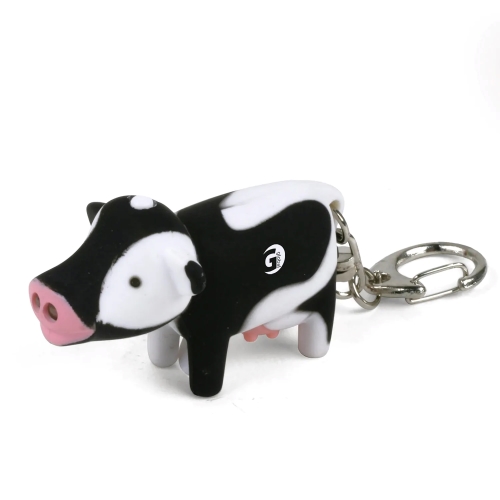 Cow Keychain with Moo Sound