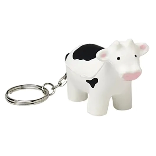 Cow Keyring Stress Reliever