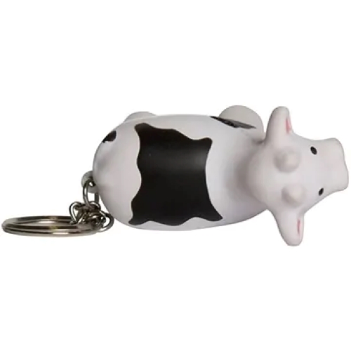 Cow Keyring Stress Reliever