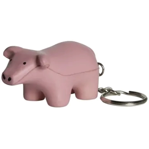 Pig Keyring Stress Reliever