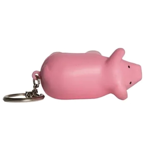 Pig Keyring Stress Reliever