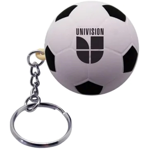 Soccer Ball Keyring Stress Reliever