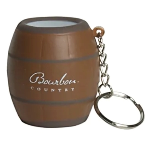 Barrel Keyring Stress Reliever