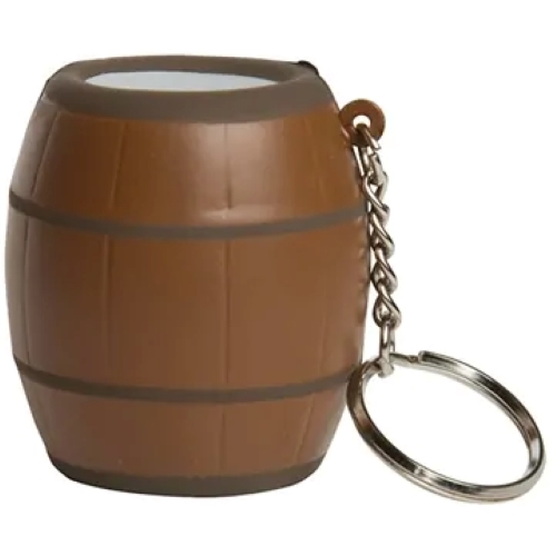 Barrel Keyring Stress Reliever