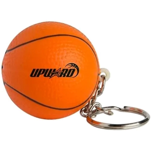 Basketball Keyring Stress Reliever