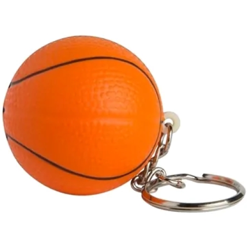 Basketball Keyring Stress Reliever