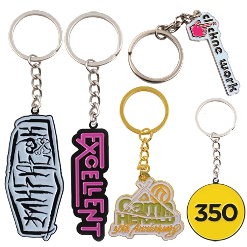 Enamel Metal Keychain