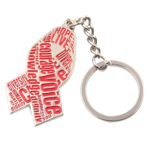 Enamel Metal Keychain