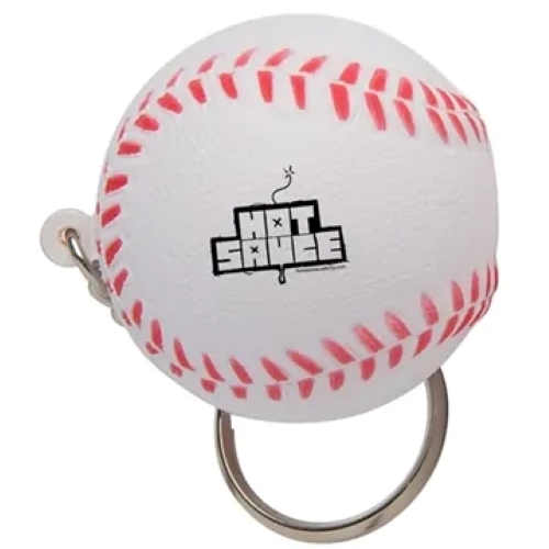 Personalized Stress Reliever	Baseball Keyring