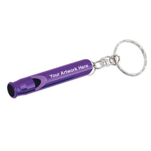 Customise Printed Whistle Key Rings