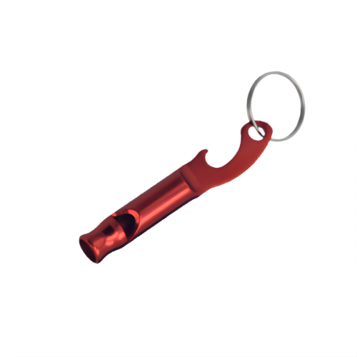 Whistle Bottle Opener Keychain