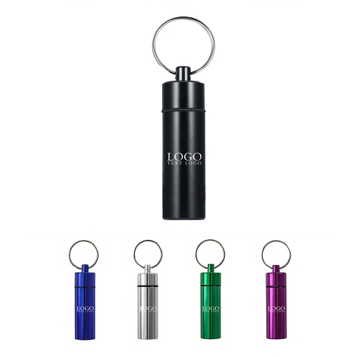 Customise Pill Box Keychain