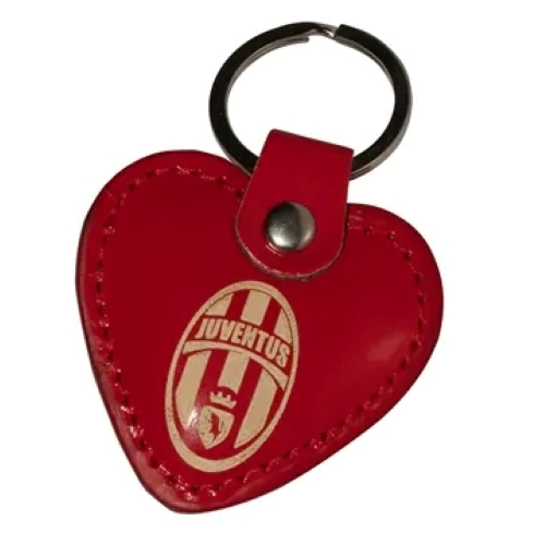 Heart Leather Keyring