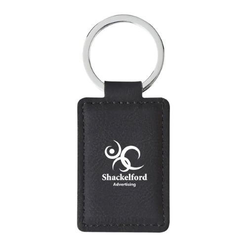 Leatherette Key Tag