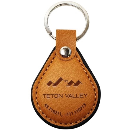 Teardrop Keyring