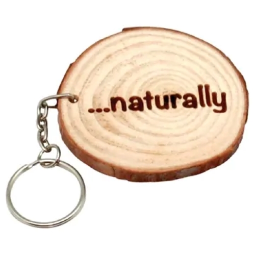 Wood  Rings Keyring